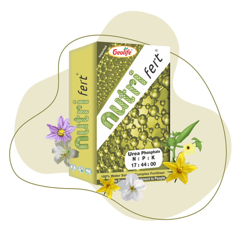 nano fert 17:44:00 - 100% Water Soluble Mixture of Fertilizers - Geolife